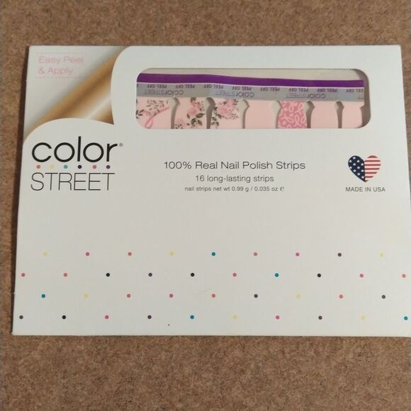NWT Color Street Hope Blooms Manicure Nail Set Retired - Picture 2 of 6